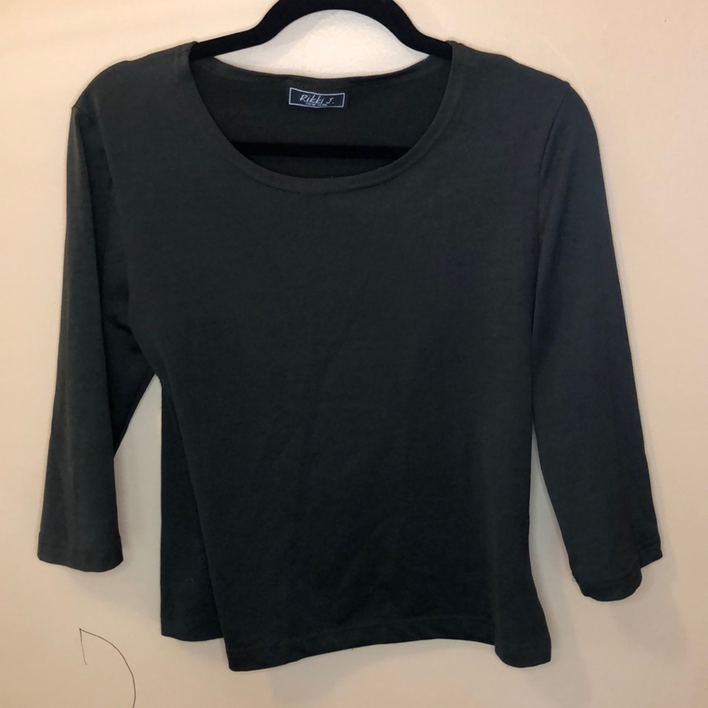 Army Green Blouse